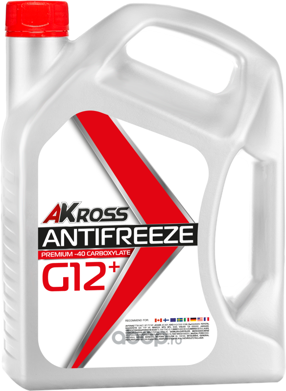 Антифриз AKross Premium G12+  4,7 кг